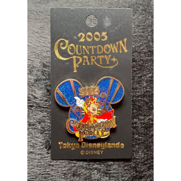 Mickey Mouse‎ Countdown Party 2005 Pin Tokyo Disney Land - Picture 1 of 4